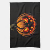 Serviette de Halloween Monstre Citrouille Malicieu (Vertical)