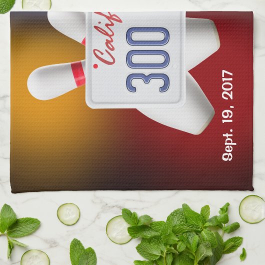 Serviette de jeu Bowling 300 (Plié)