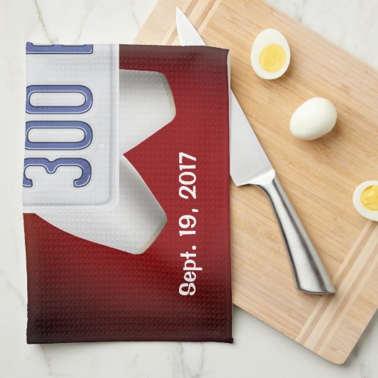 Serviette de jeu Bowling 300 (Quart Plié)