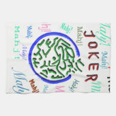 Serviette de joker d'heure-milliampère Jongg (Horizontal)