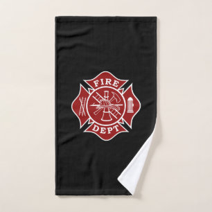 Serviette de la Croix de Malte pour pompier
