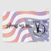 Serviette de la ligue de golf Rick Kelly (Horizontal)