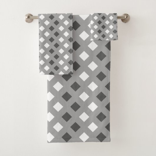 Serviette De La Salle De Bains Clair Plaid Classiq (En situation)