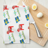 Serviette de la Suède (Quart Plié)