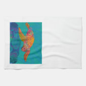 Serviette de la tortue de mer (Horizontal)