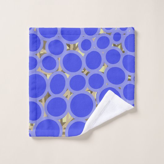 Serviette de lavage bleu royal (Gant de toilette)