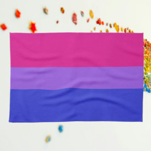 Serviette de l'égalité de la fierté Bi