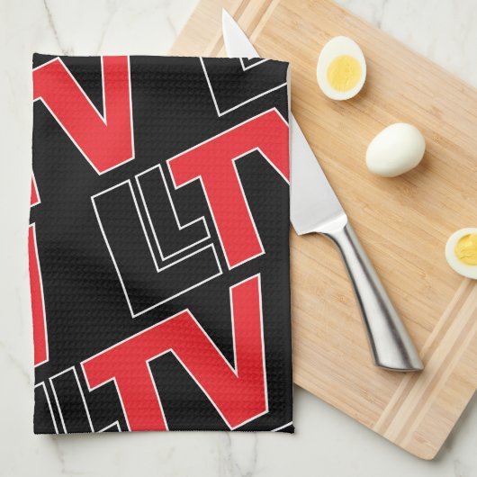Serviette de LLTV (Quart Plié)