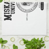 Serviette de lovecraf de l'université CTHULHU de (Plié)