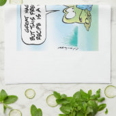 Serviette de magazine de recette de grenouille de (Plié)