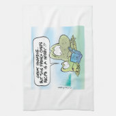 Serviette de magazine de recette de grenouille de (Vertical)