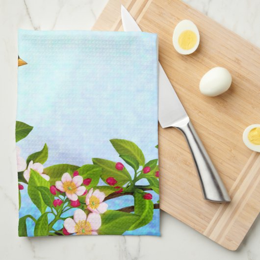 Serviette de main américaine d'oiseau de (Quart Plié)