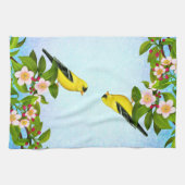 Serviette de main américaine d'oiseau de (Horizontal)