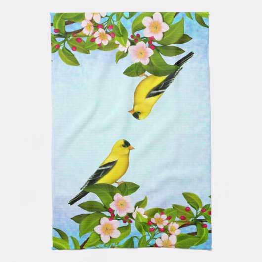 Serviette de main américaine d'oiseau de (Vertical)
