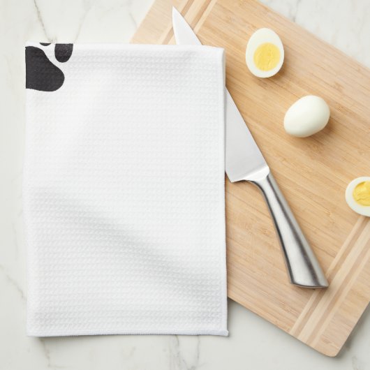 Serviette de main de chienchien de saleté (Quart Plié)