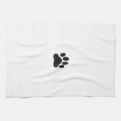 Serviette de main de chienchien de saleté (Horizontal)