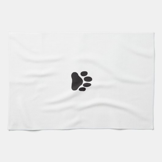 Serviette de main de chienchien de saleté (Horizontal)