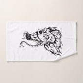 Serviette de main de clown maléfique (Serviette à main)