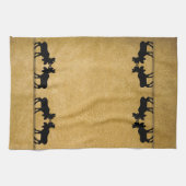 Serviette de main de cuisine d'orignaux (Horizontal)