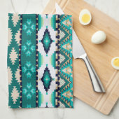 Serviette de main de cuisine/tribal (Quart Plié)