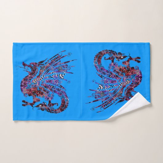 SERVIETTE DE MAIN DE DRAGON (Serviette à main)