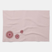 Serviette de main de la Saint-Valentin en dentelle (Horizontal)
