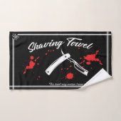Serviette de main de rasage étroit (Serviette à main)