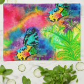 Serviette de main d'éclaboussure du Madagascar (Plié)