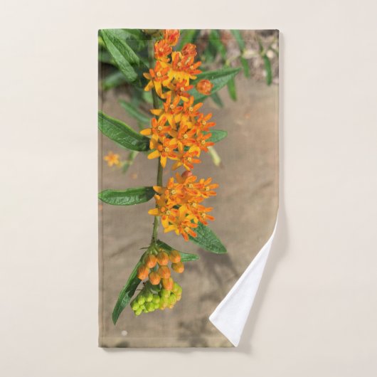 serviette de main en pêche (Serviette à main)