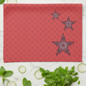 Serviette de main Étoile de l'Indépendance (Plié)
