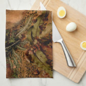 Serviette de main européenne de l'année 2023 de (Quart Plié)