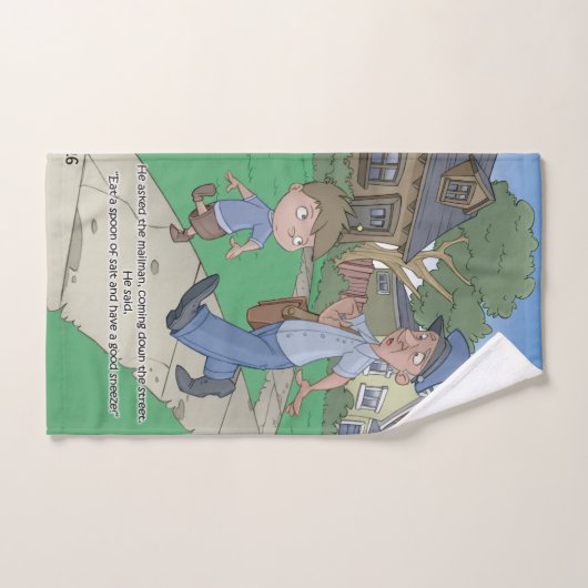 Serviette de main - le facteur (Serviette à main)