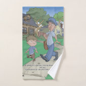 Serviette de main - le facteur (Serviette à main)