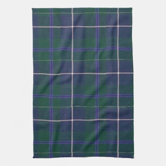 Serviette de main moderne de plaid de tartan de (Vertical)