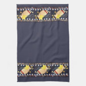 Serviette de main piquée d'ange de Noël (Vertical)