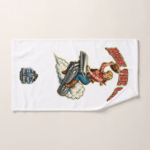 Serviette de main pour rasage humide classique - R (Serviette à main)