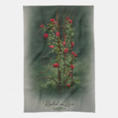 Serviette de main rose (Vertical)
