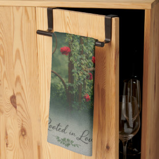 Serviette de main rose