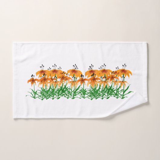 Serviette de main Tiger Lily (Serviette à main)