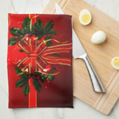 Serviette de mains Joyeuses Fêtes (Quart Plié)