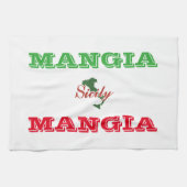 Serviette de "Mangia" de cuisine (Horizontal)