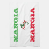 Serviette de "Mangia" de cuisine (Vertical)