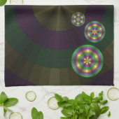 Serviette de Mardi Gras Illusion (Plié)