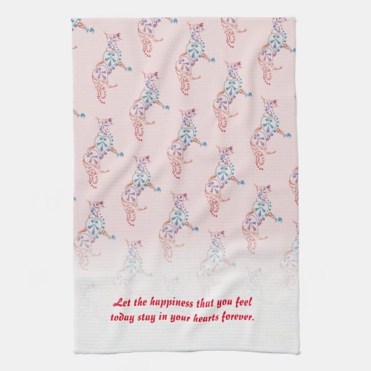 Serviette de mariage (Vertical)