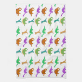 Serviette de motif de dinosaure (Vertical)