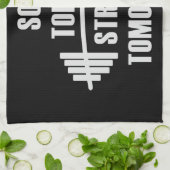 Serviette de motivation de gymnase (Plié)