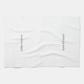 Serviette de Nantucket | Cuisine Côtière Chic (Horizontal)