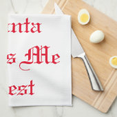 Serviette de Noël (Quart Plié)