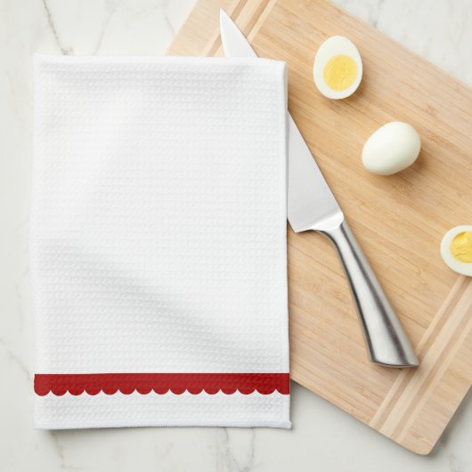 Serviette de Noël de pot de maçon de pays (Quart Plié)