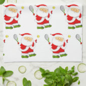 Serviette de Noël de tennis (Plié)